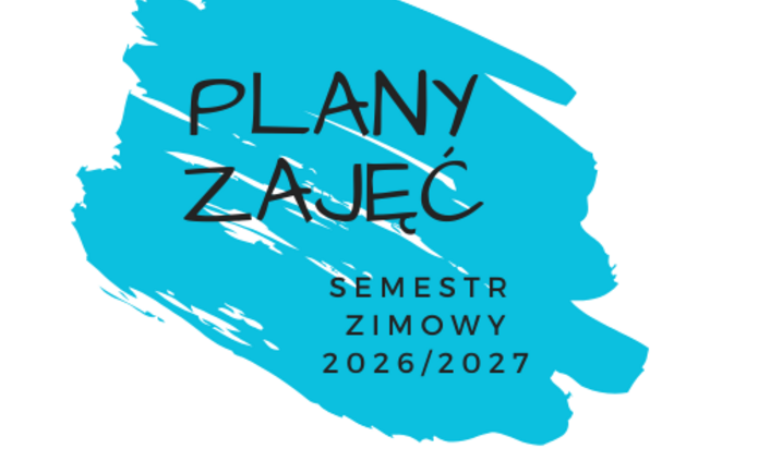 Plany zajęć 2026-2027